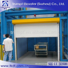 Fixed warehouse cargo elevator, hydraulic freight elevator